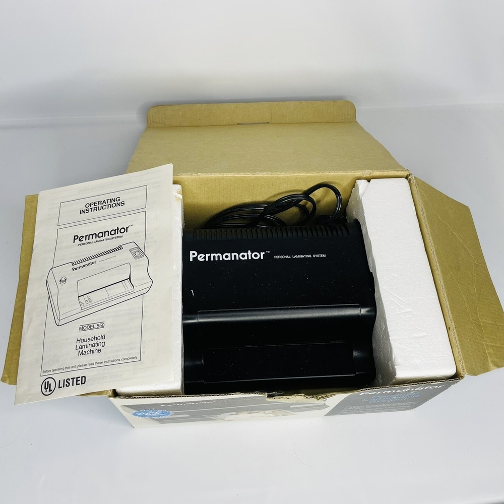 PERMANATOR 550 Personal Laminator Tested